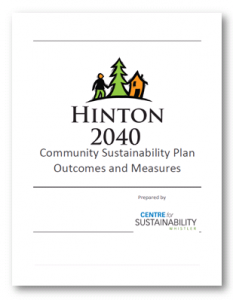 Hinton 2040 Community Sustainability Plan Outcomes and Measures Report